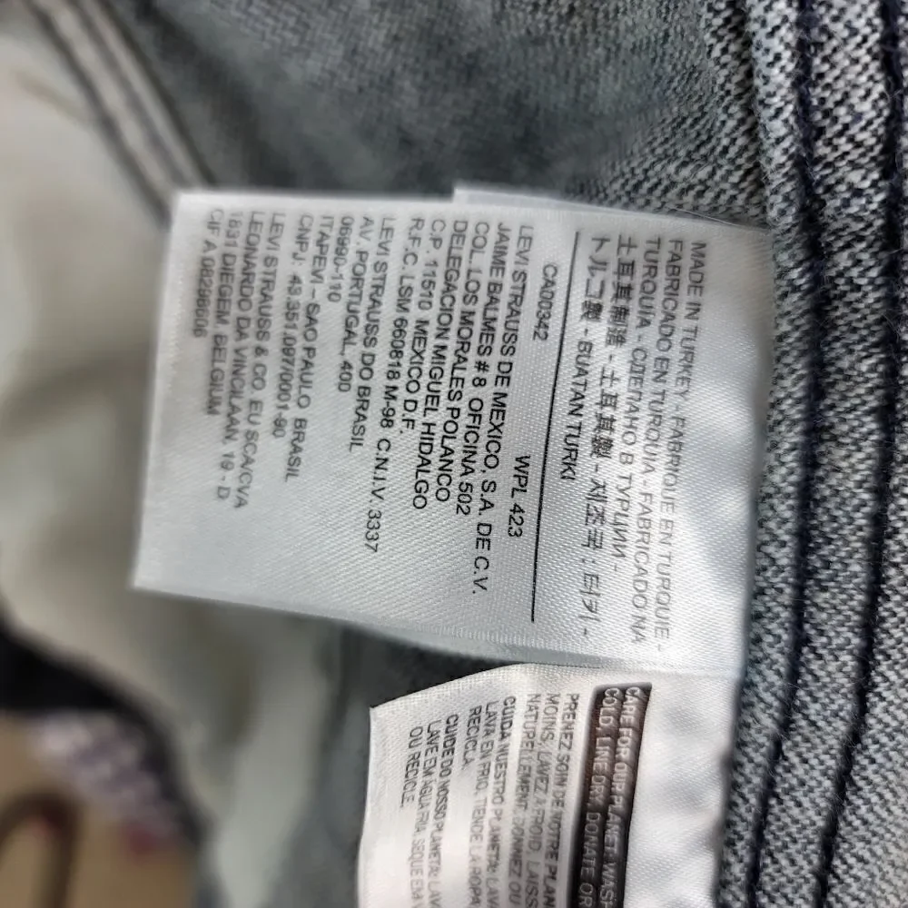 Levis brushed cotton trucker style jacket